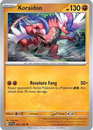 Koraidon (SCR-090) (Reverse Holofoil)