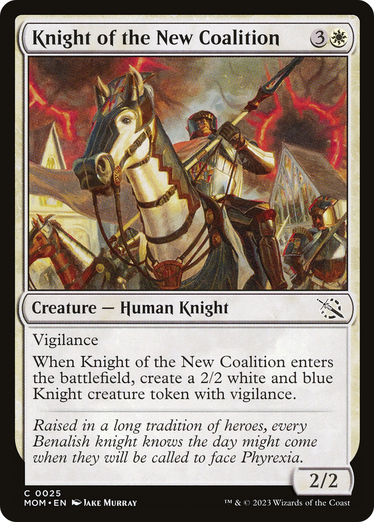 Knight of the New Coalition (MOM-025) (Foil)