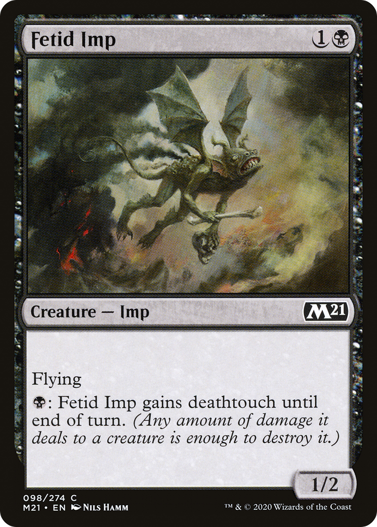 Fetid Imp (M21-098) (Foil)