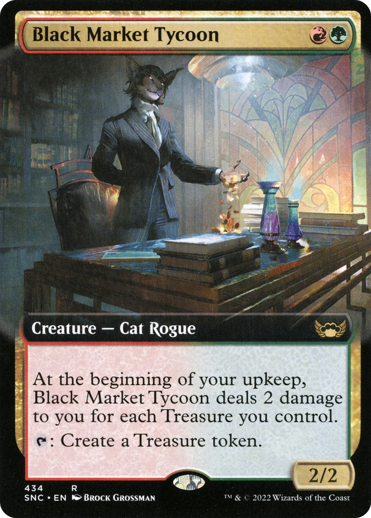 Black Market Tycoon (SNC-434) (Extended Art) (Foil)
