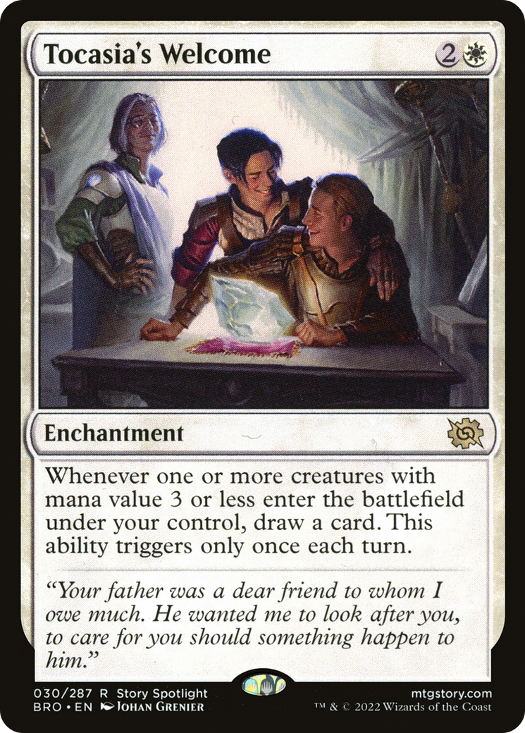 Tocasia's Welcome (BRO-030) (Foil)