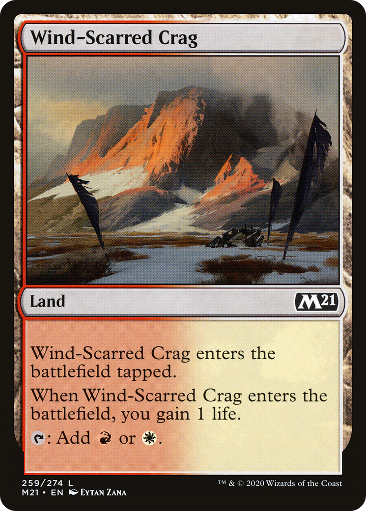 Wind-Scarred Crag (M21-259) (Foil)