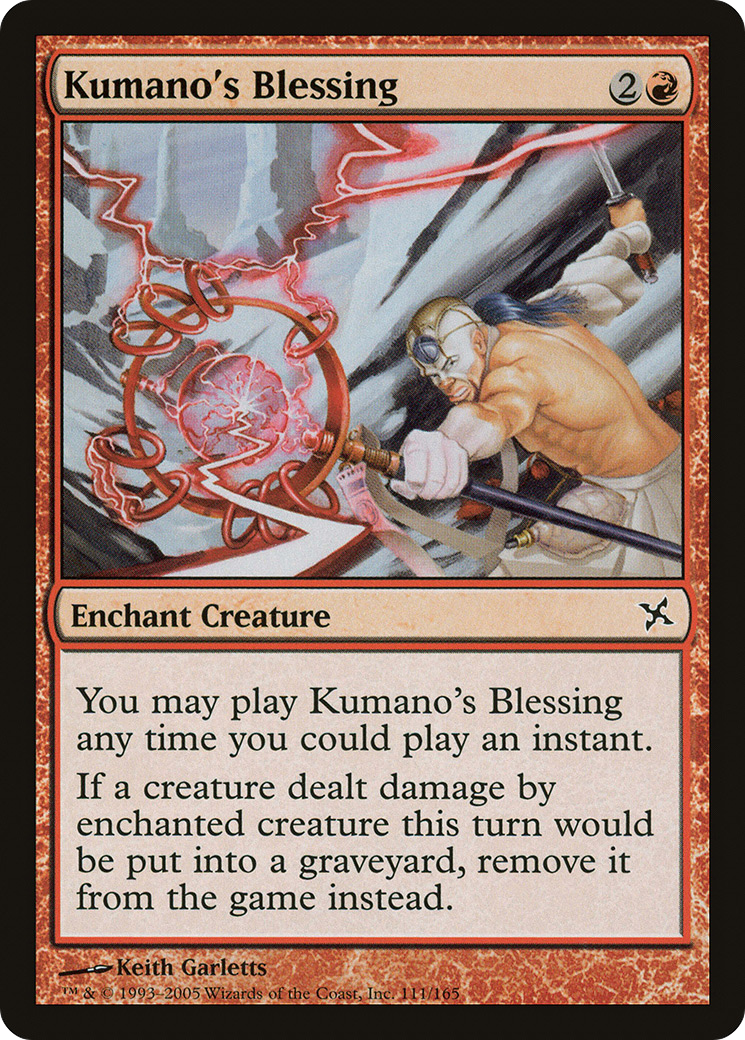 Kumano's Blessing (BOK-111) (Foil)