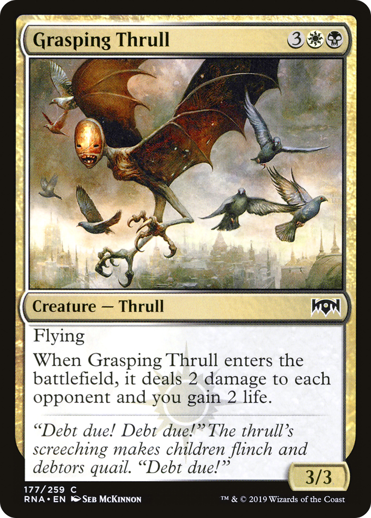 Grasping Thrull (RNA-177) (Foil)