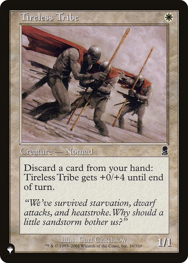 Tireless Tribe (LIST-ODY-56)