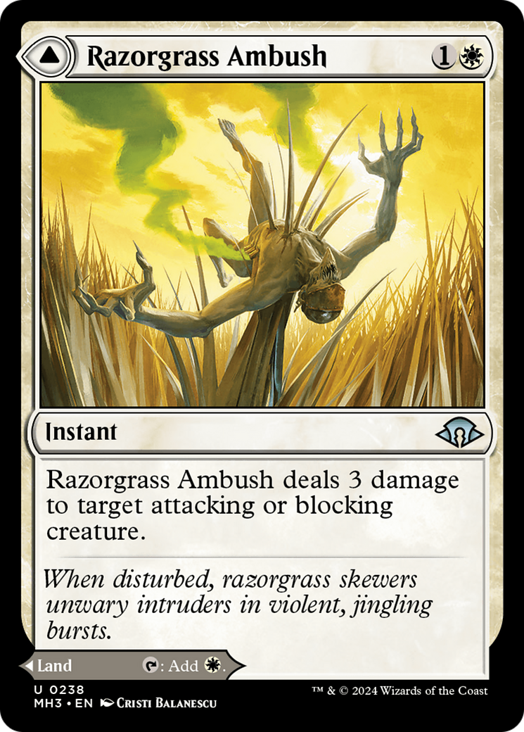 Razorgrass Ambush // Razorgrass Field (MH3-238)