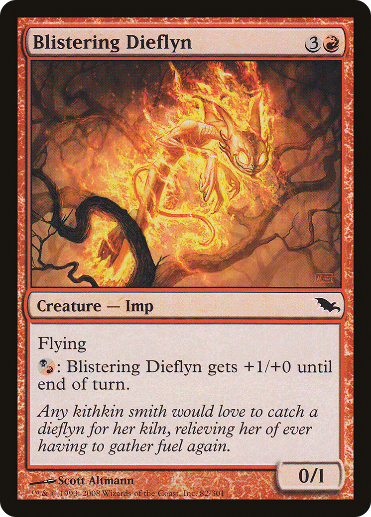Blistering Dieflyn (SHM-082) (Foil)