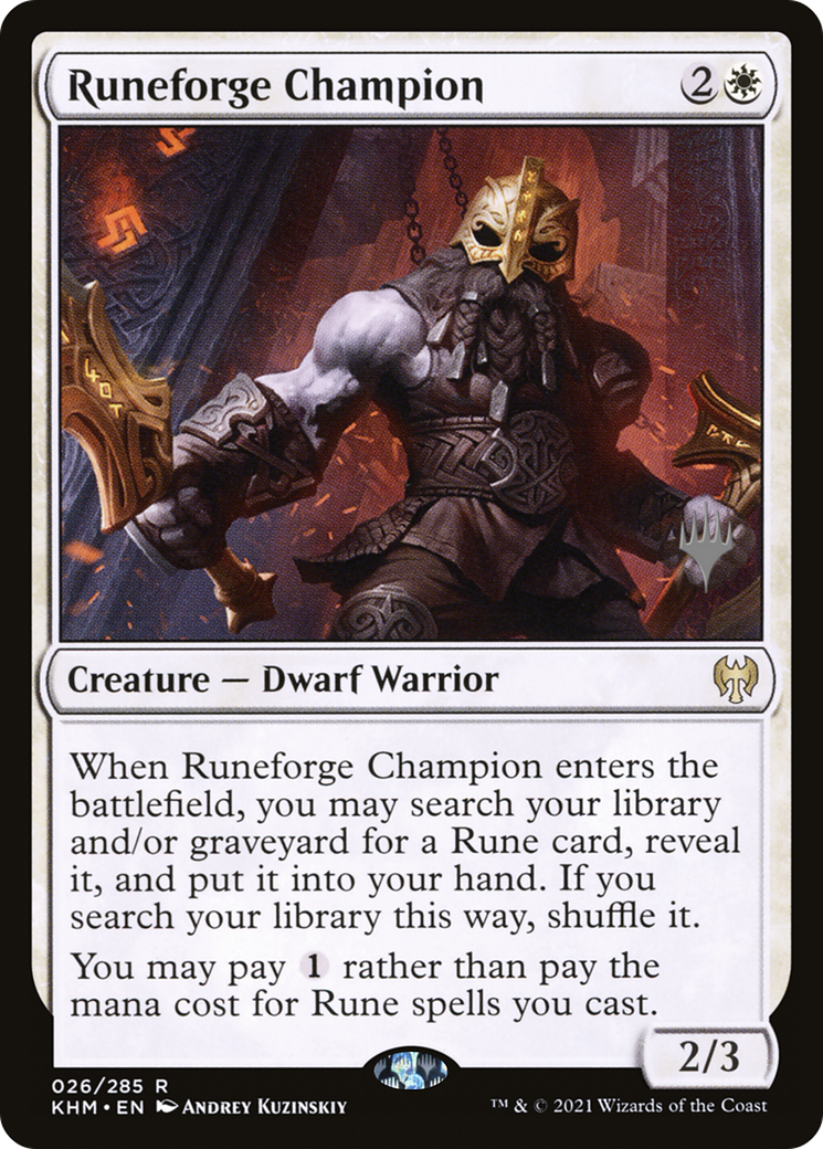 Runeforge Champion (PPKHM-26P) (Foil)