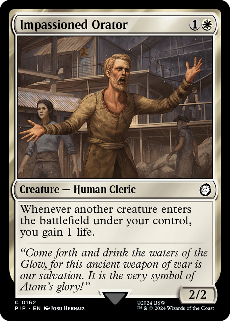 Impassioned Orator (PIP-162) (Foil)