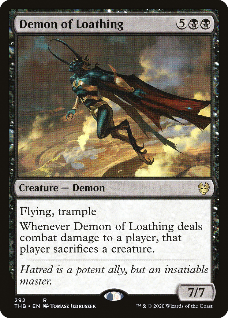 Demon of Loathing (THB-292) (Foil)
