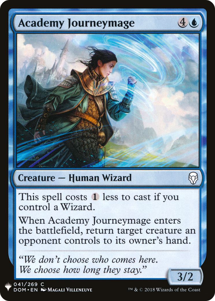 Academy Journeymage (LIST-DOM-41)