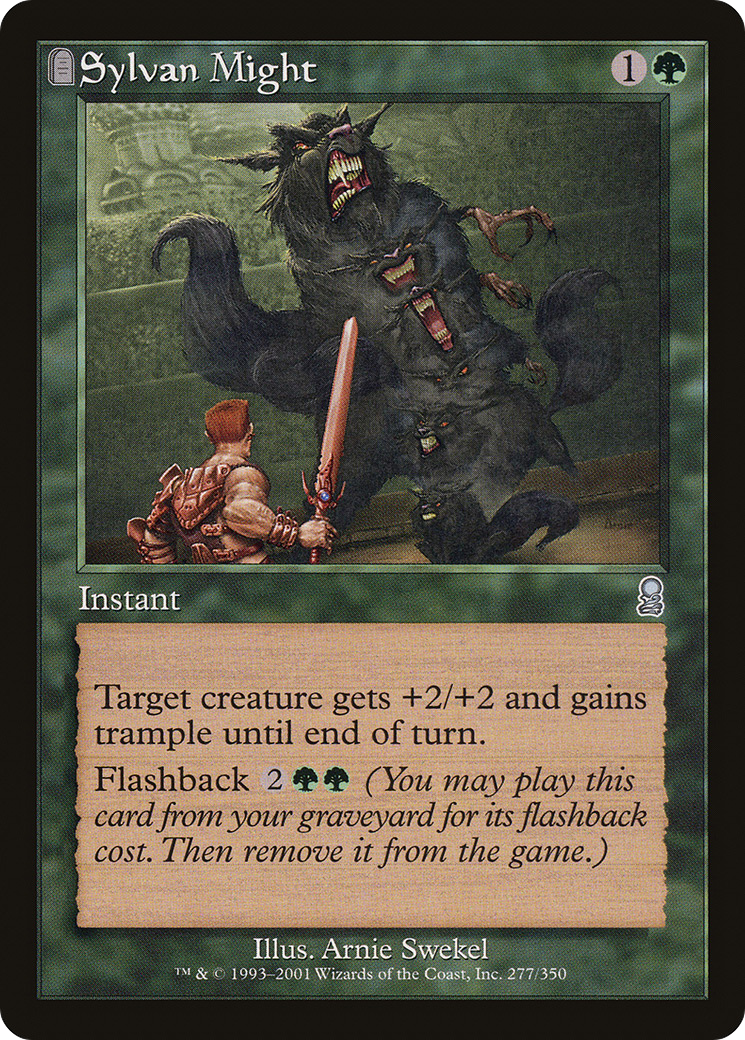 Sylvan Might (ODY-277) (Foil)