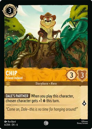 Chip - Friend Indeed (6-006) (Cold Foil)