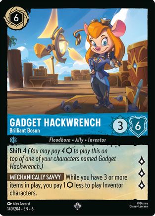 Gadget Hackwrench - Brilliant Bosun (6-140)
