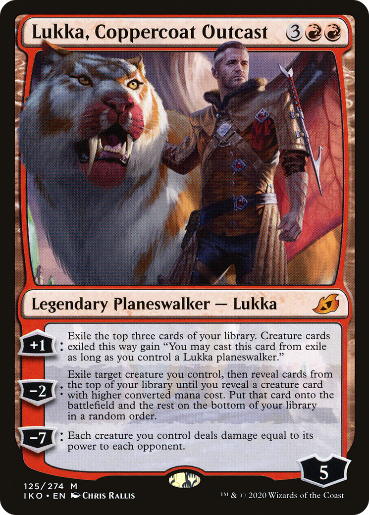 Lukka, Coppercoat Outcast (IKO-125)