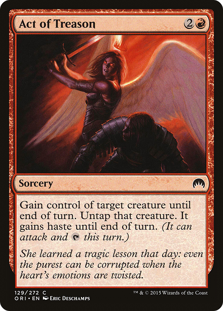 Act of Treason (ORI-129) (Foil)