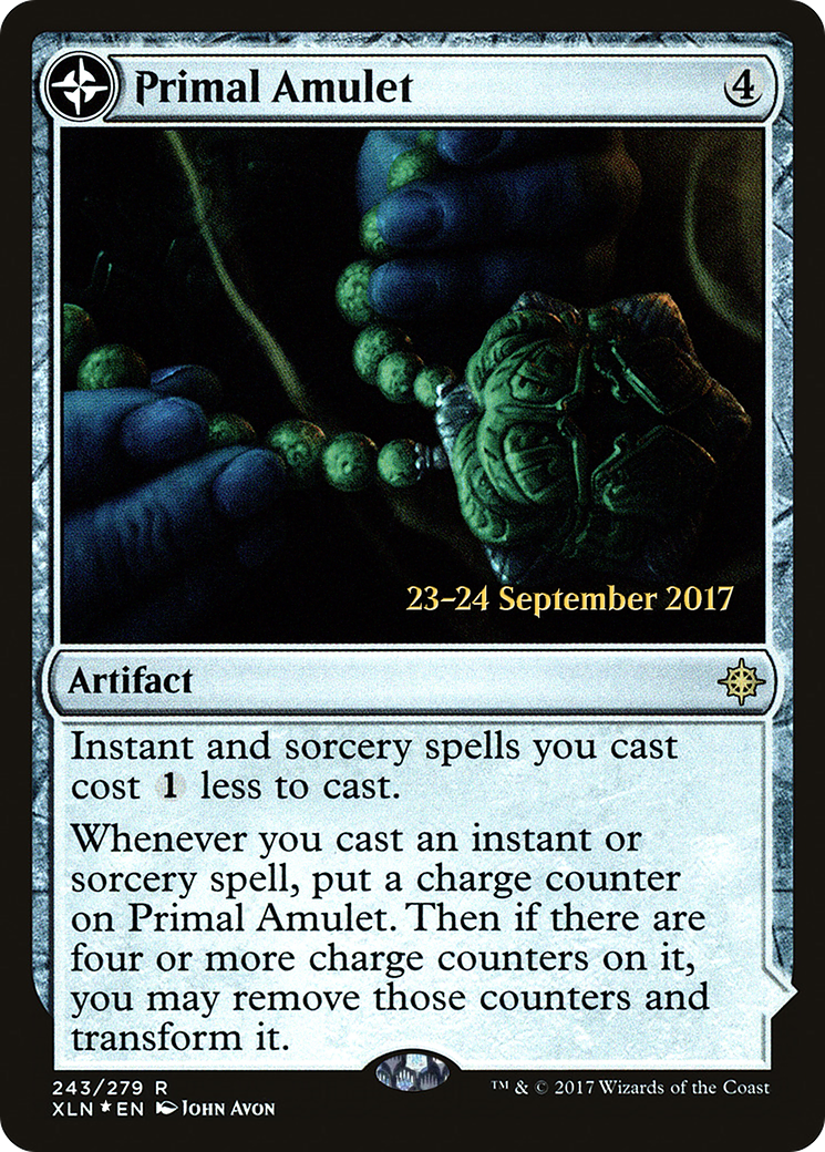 Primal Amulet // Primal Wellspring (PRE-243S) (Foil)