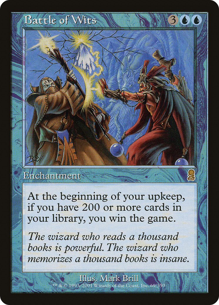 Battle of Wits (ODY-069) (Foil)