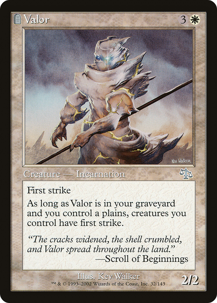 Valor (JUD-032) (Foil)