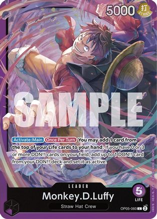 Monkey.D.Luffy (OP05-060) (OP05-060) (Foil)
