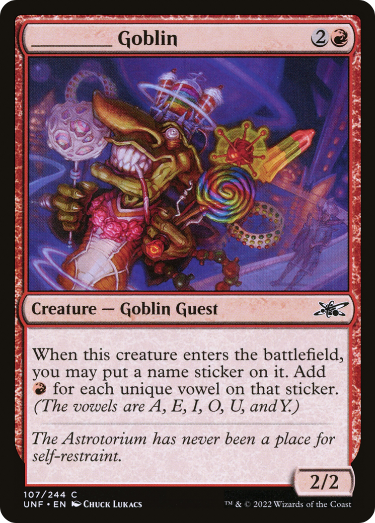 _____ Goblin (UNF-107)