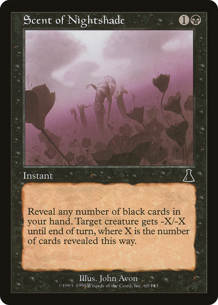 Scent of Nightshade (UDS-069) (Foil)