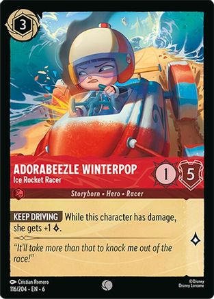 Adorabeezle Winterpop - Ice Rocket Racer (6-116)