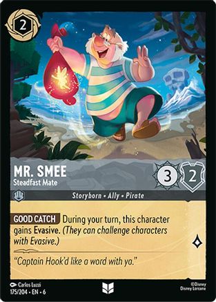 Mr. Smee - Steadfast Mate (6-175) (Cold Foil)