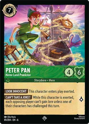 Peter Pan - Never Land Prankster (6-085) (Cold Foil)