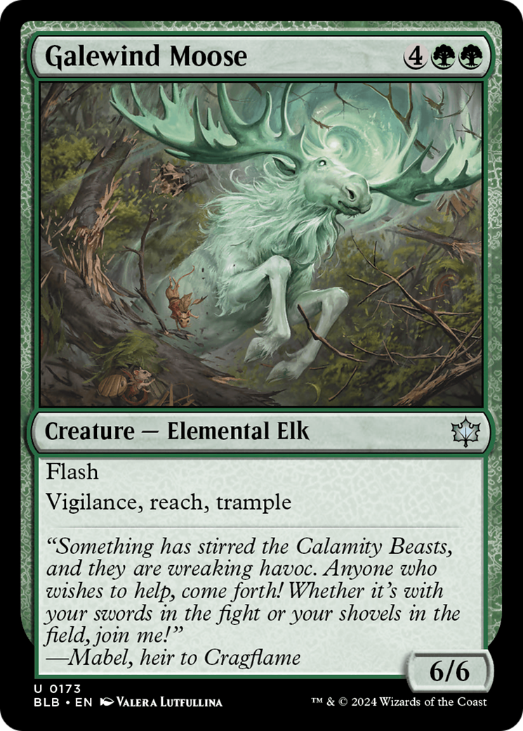 Galewind Moose (BLB-173) (Foil)