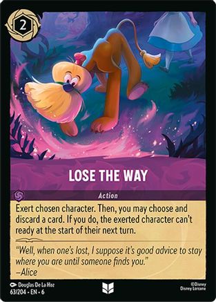 Lose the Way (6-063)