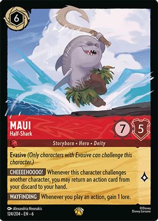 Maui - Half-Shark (6-124) (Cold Foil)
