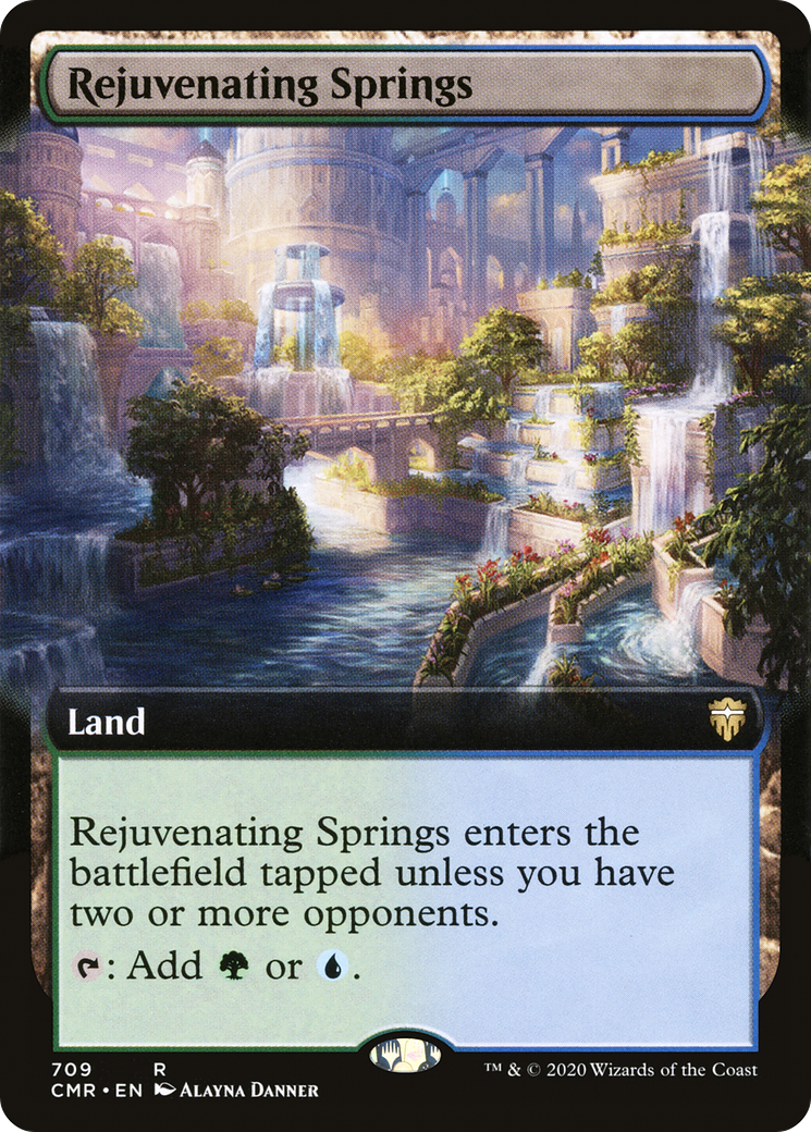 Rejuvenating Springs (CMR-709) (Extended Art) (Foil)