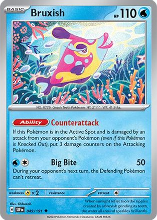 Bruxish (SSP-049) (Reverse Holofoil)