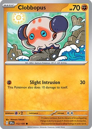 Clobbopus (SSP-112) (Reverse Holofoil)