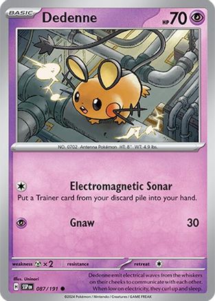 Dedenne (SSP-087) (Reverse Holofoil)