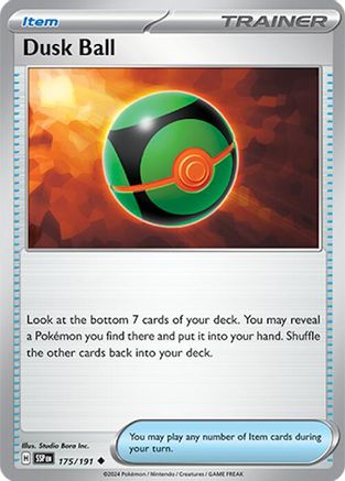 Dusk Ball (SSP-175) (Reverse Holofoil)