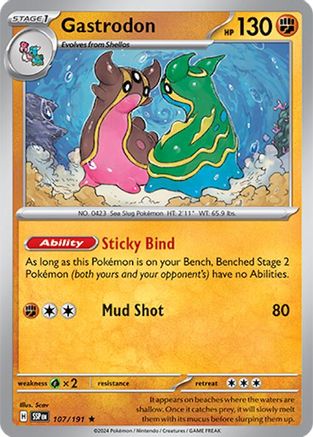 Gastrodon (SSP-107) (Reverse Holofoil)