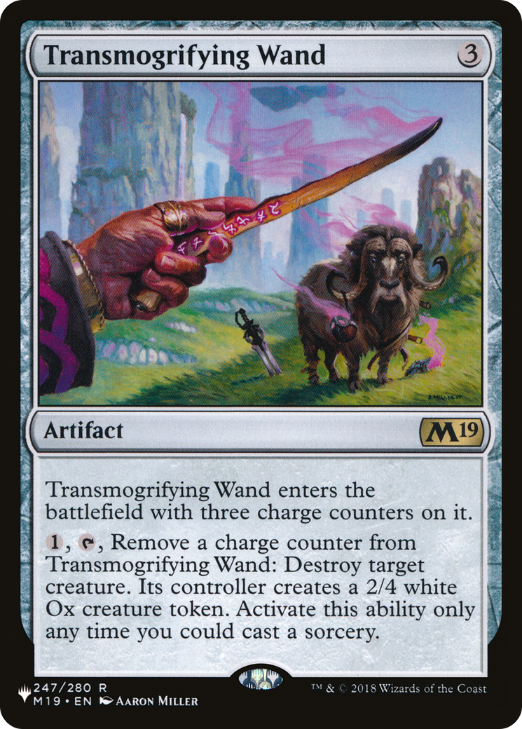 Transmogrifying Wand (LIST-M19-247)