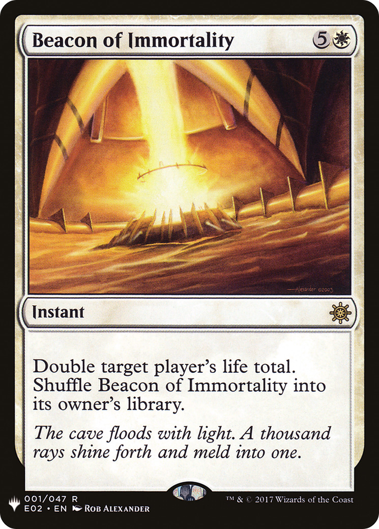 Beacon of Immortality (LIST-E02-1)