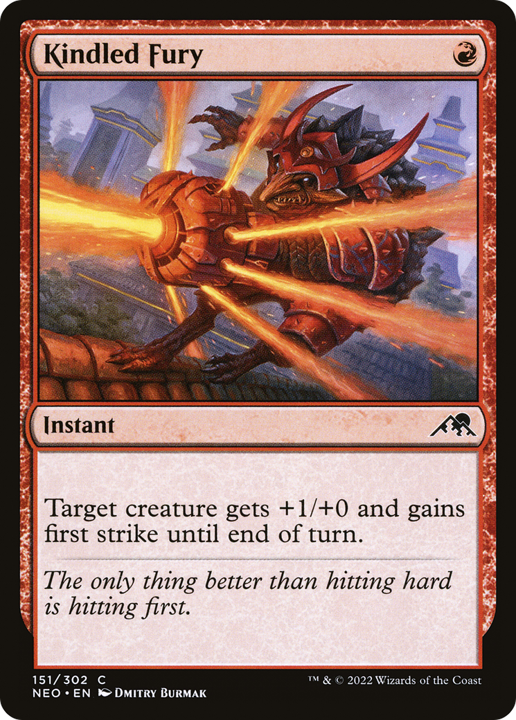 Kindled Fury (NEO-151) (Foil)
