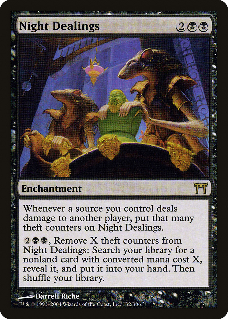 Night Dealings (CHK-132) (Foil)