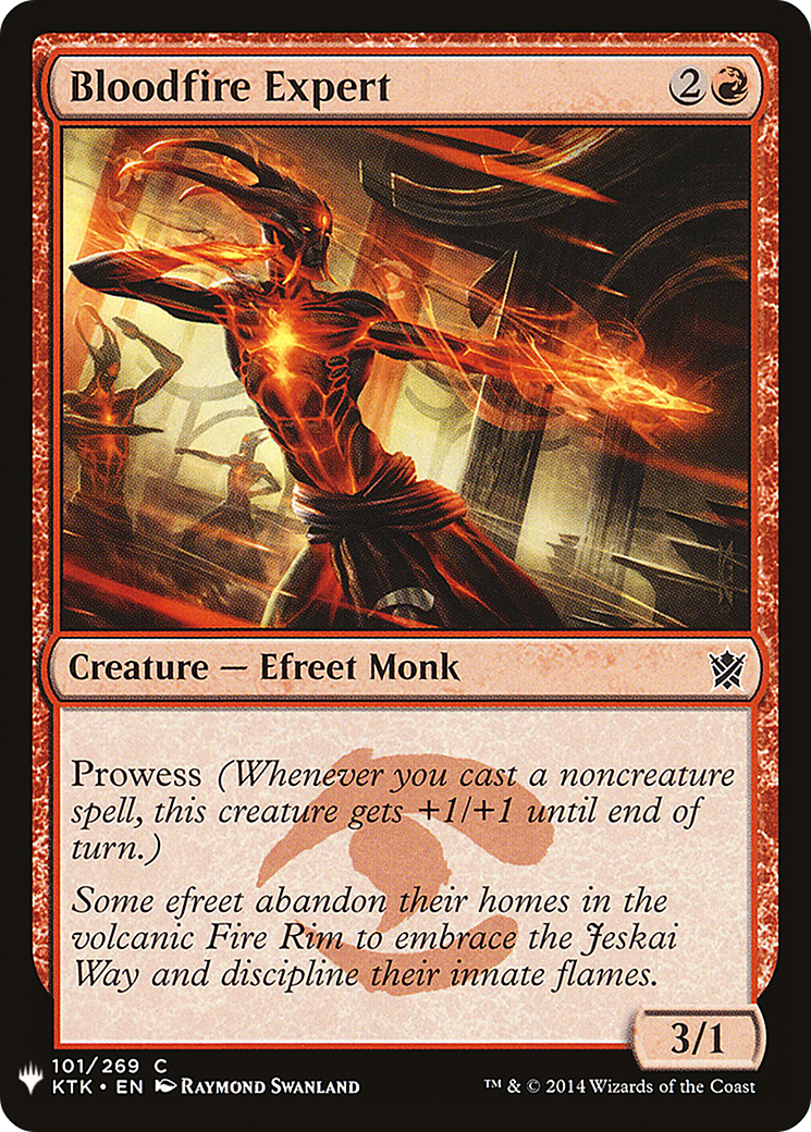 Bloodfire Expert (LIST-KTK-101)