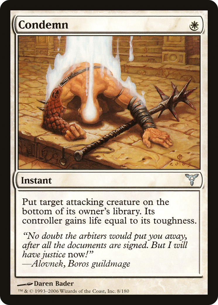 Condemn (DIS-008) (Foil)