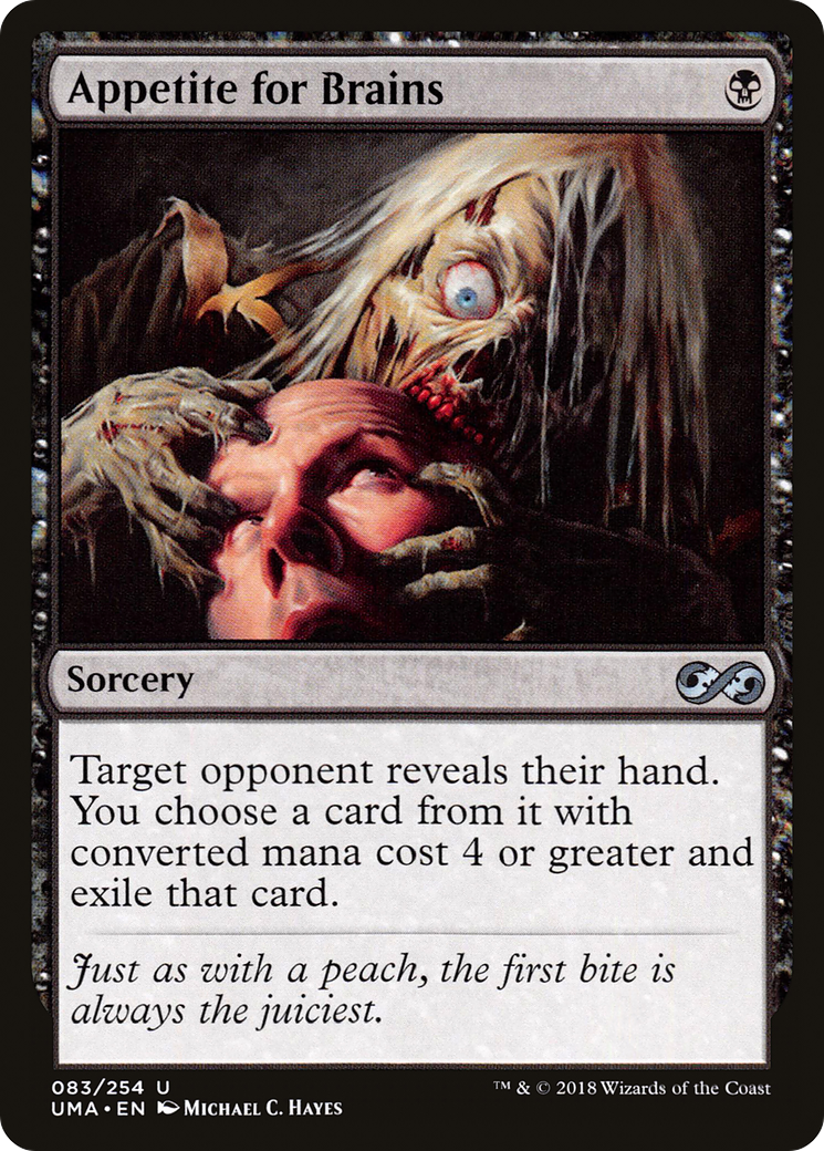 Appetite for Brains (UMA-083) (Foil)