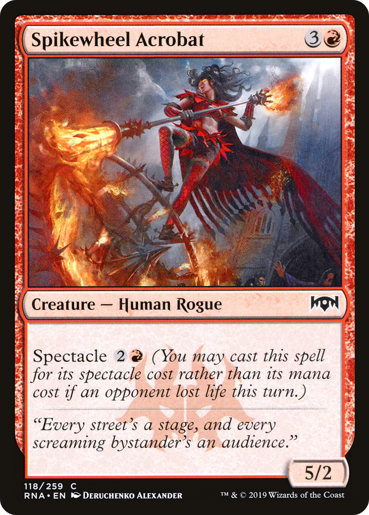 Spikewheel Acrobat (RNA-118) (Foil)
