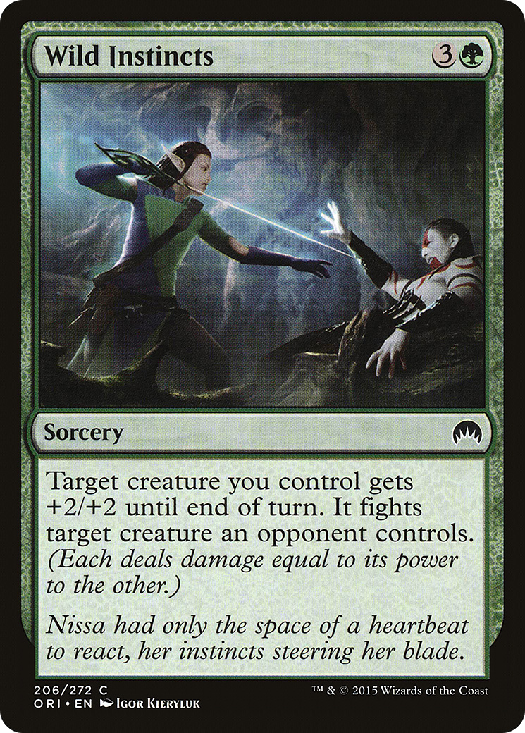 Wild Instincts (ORI-206) (Foil)