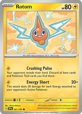 Rotom (SSP-061) (Reverse Holofoil)
