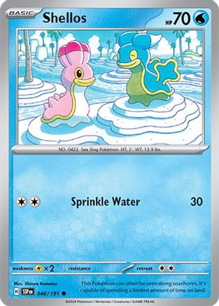 Shellos (SSP-046) (Reverse Holofoil)