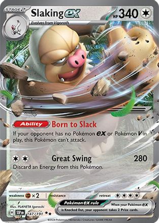 Slaking ex (SSP-147) (Holofoil)